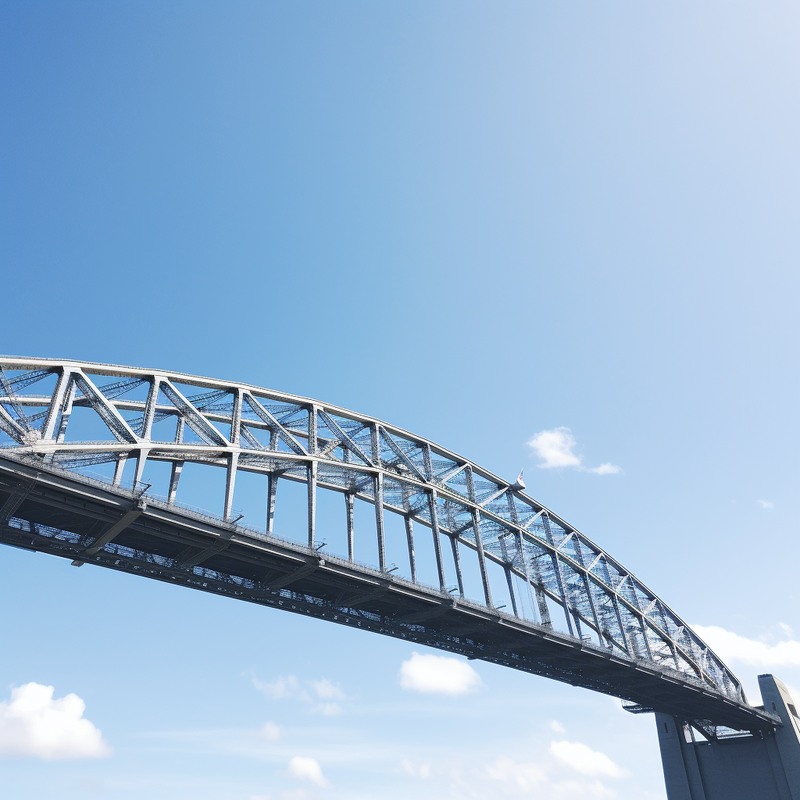 The Iconic Sydney Harbor Bridge: A Look at its Galvanized Steel Framework